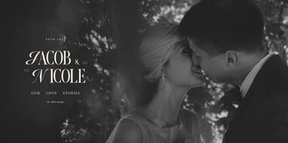 Monthe Font Poster 9