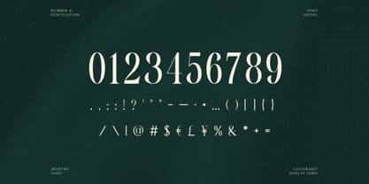 Monthe Font Poster 3