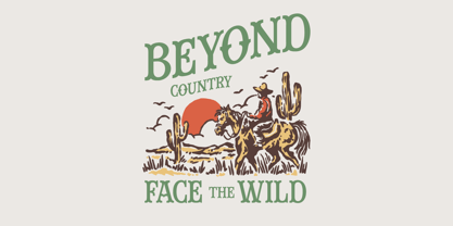 Westron Way Honor Font Poster 11