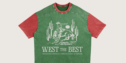 Westron Way Honor Font Poster 9