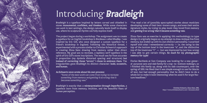 Bradleigh Font Poster 5