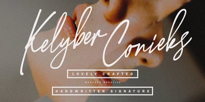 MC Kelyber Conieks Font Poster 1