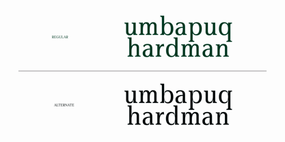 Gardmun Kinsley Font Poster 3