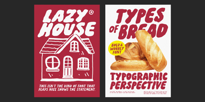 ATP Lazy House Font Poster 4