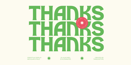 Damoga Font Poster 15