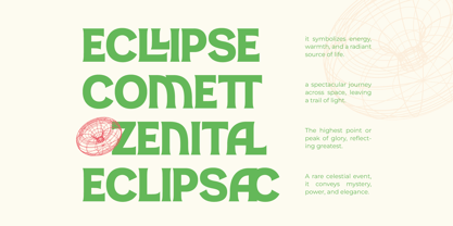 Damoga Font Poster 11