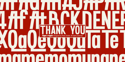 Mono Cremanio Font Poster 5