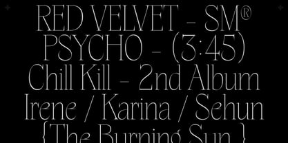 Kaixasena Font Poster 7