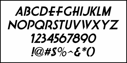 Jones Beach JNL Font Poster 5