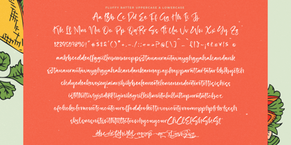 Fluffy Batter Font Poster 15