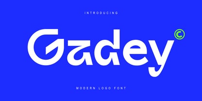 Gadey Font Poster 1