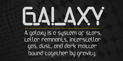 Axonemic Font Poster 5