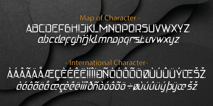 Axonemic Font Poster 10