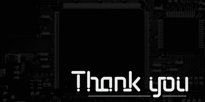 Axonemic Font Poster 11