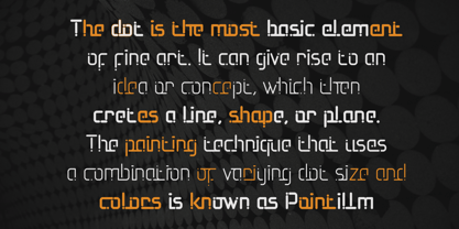 Axonemic Font Poster 6