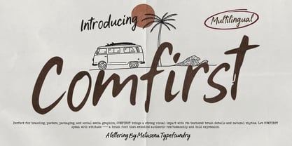 Comfirst Font Poster 1