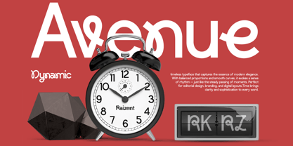 Raizent Font Poster 5