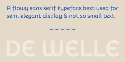 De Welle Font Poster 3