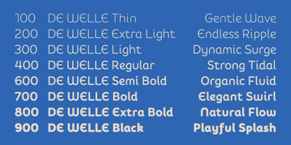 De Welle Font Poster 5