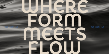 De Welle Font Poster 2