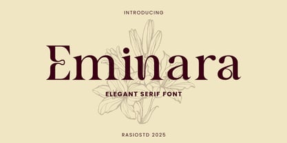 Eminara Font Poster 1