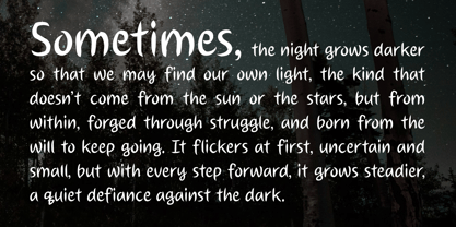 Dark Knight Font Poster 3