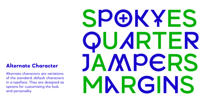 Gatte Modern Variable Font Poster 5