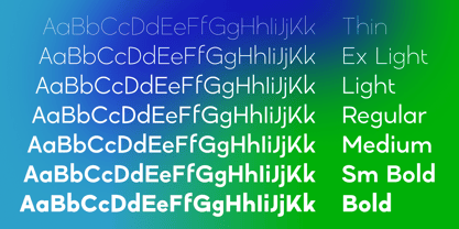 Gatte Modern Variable Font Poster 10