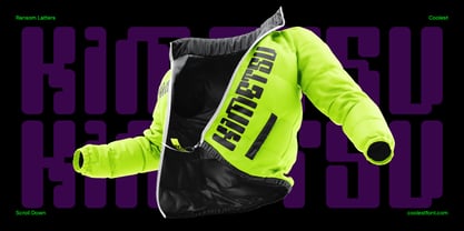 Robix Game Font Poster 5