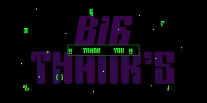 Robix Game Font Poster 12