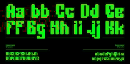 Robix Game Font Poster 9