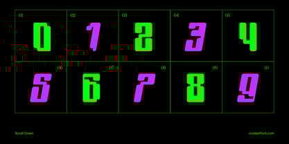 Robix Game Font Poster 10