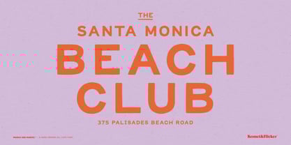 Margo and Marcel Font Poster 9