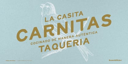 Margo and Marcel Font Poster 13