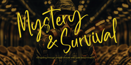 Daltonse Font Poster 5