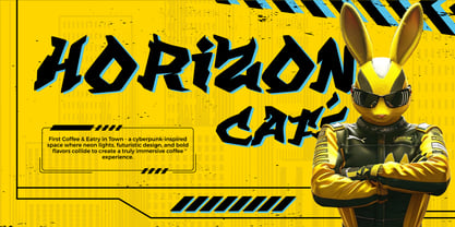 Aero Vault Font Poster 4