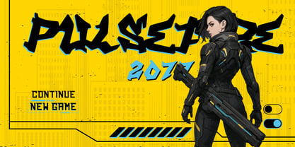 Aero Vault Font Poster 2