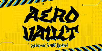 Aero Vault Font Poster 1