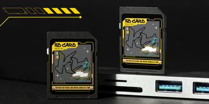 Aero Vault Font Poster 3