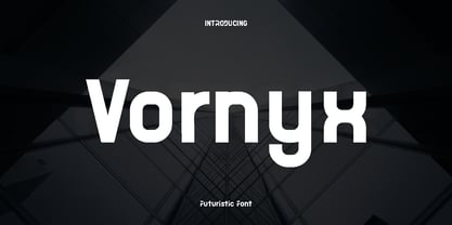 Vornyx Font Poster 1