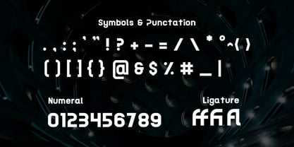 Vornyx Font Poster 4