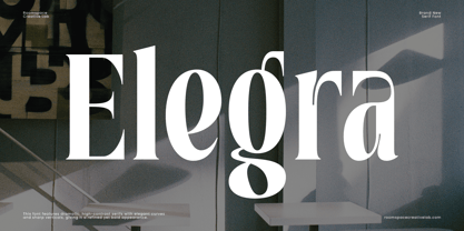 Elegra Font Poster 1