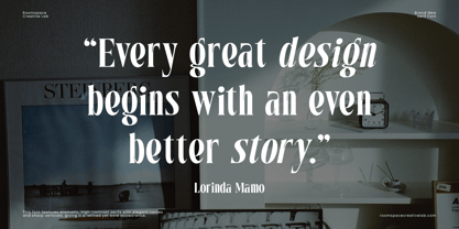 Elegra Font Poster 2