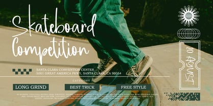 Assallonge Font Poster 11