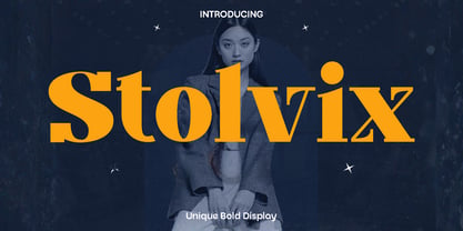Stolvix Font Poster 1