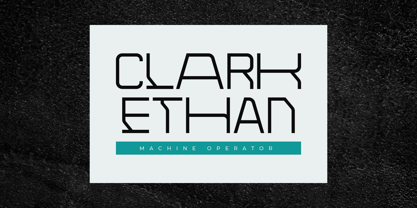 Rexus Cyber Font Poster 5