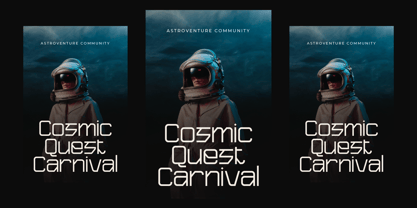 Rexus Cyber Font Poster 4