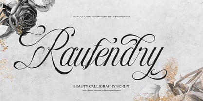 Raufendry Font Poster 1