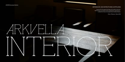 Farway Journal Font Poster 3