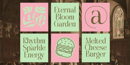 Through Culture Font Poster 12